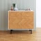 Manhattan Comfort Liam Sideboard in White and Wood SB-311AMC246 - alternate 1